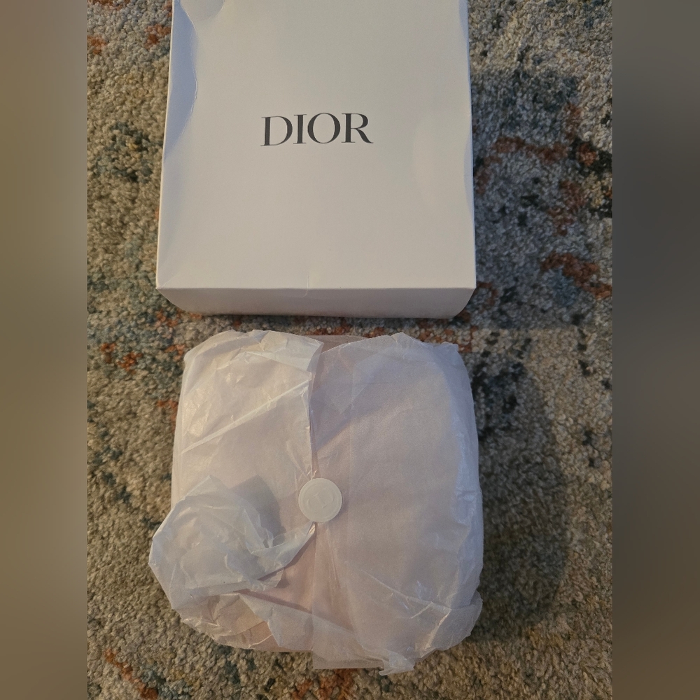 NEW 2025 DIOR Homme Premier Pink Round Novelty Pouch! - Picture 10 of 11